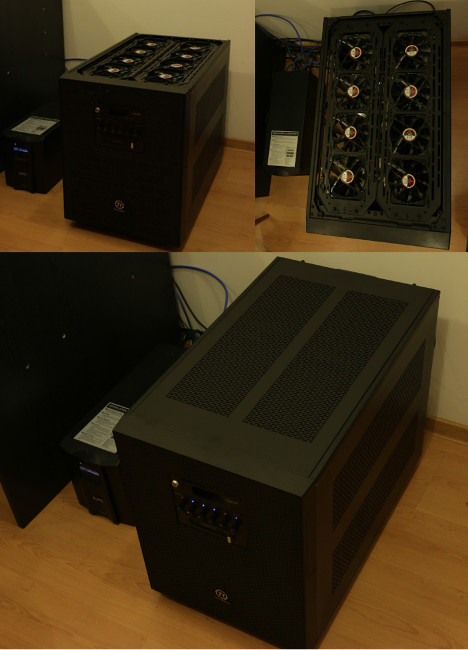 Stacja robocza (obudowa Thermaltake Core X9)